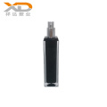 Black manufacturer wholesales custom made cosmetic plastic acrylic lotion bottle with spray pump for skin care